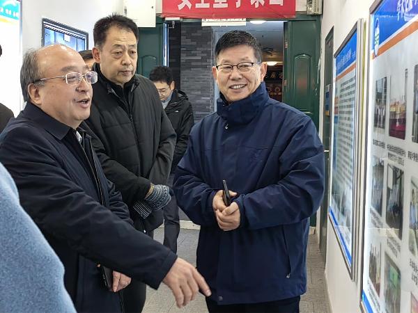 市委第九巡回督导组成员来公司调研